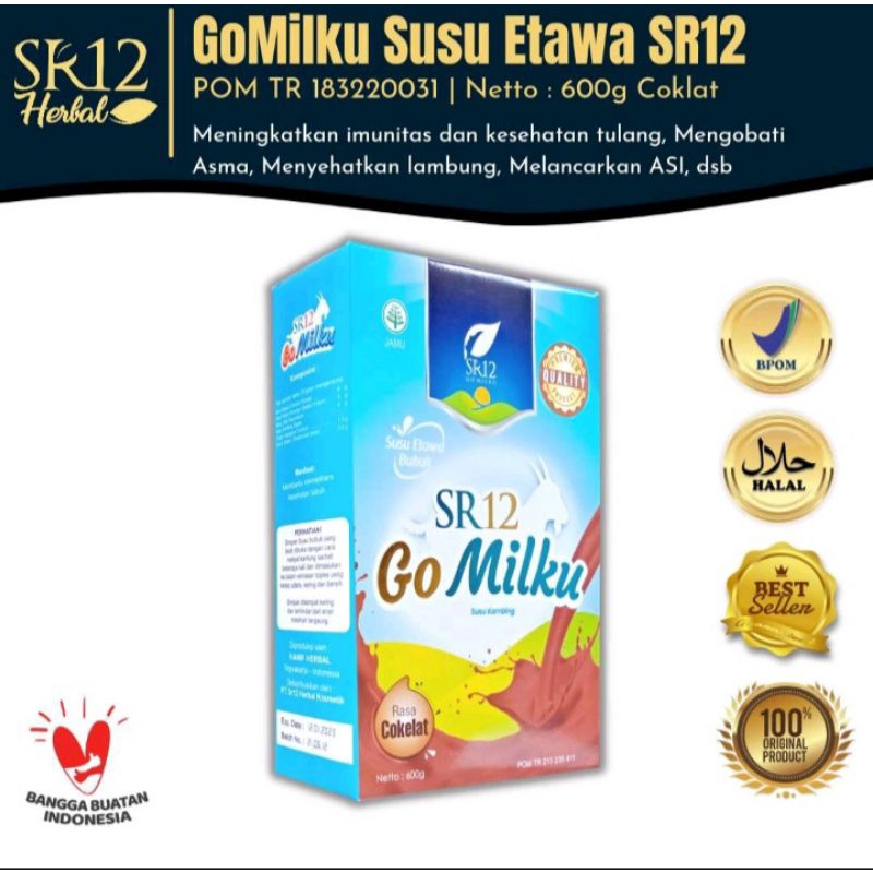 

Gomilku Susu Etawa SR12 Herbal