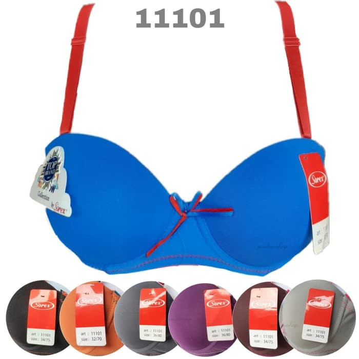 ready size 38 bra sorex rainbow kawat busa art 11101 bh sorex murah