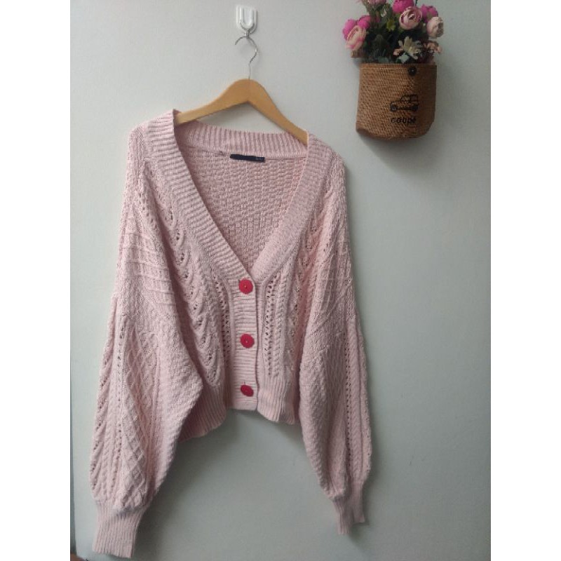 CARDI KEPANG OVERSIZE LENGAN BALON