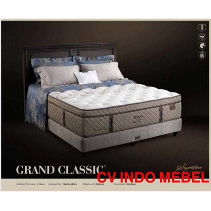 Spring Bed Bed Set King Koil Grand Classic Promo Murah Ready Makassar