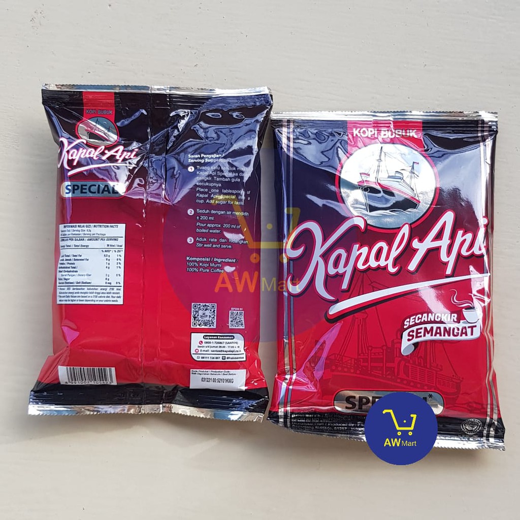 KAPAL API BUBUK 165 GRAM - KAPAL API SPECIAL