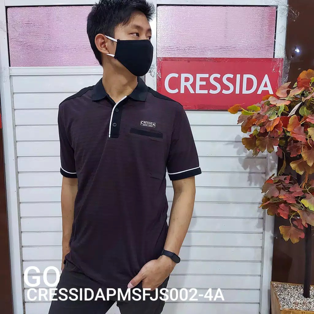 gos CRESSIDA PMSF POLO SHIRT COWOK 100% Original!