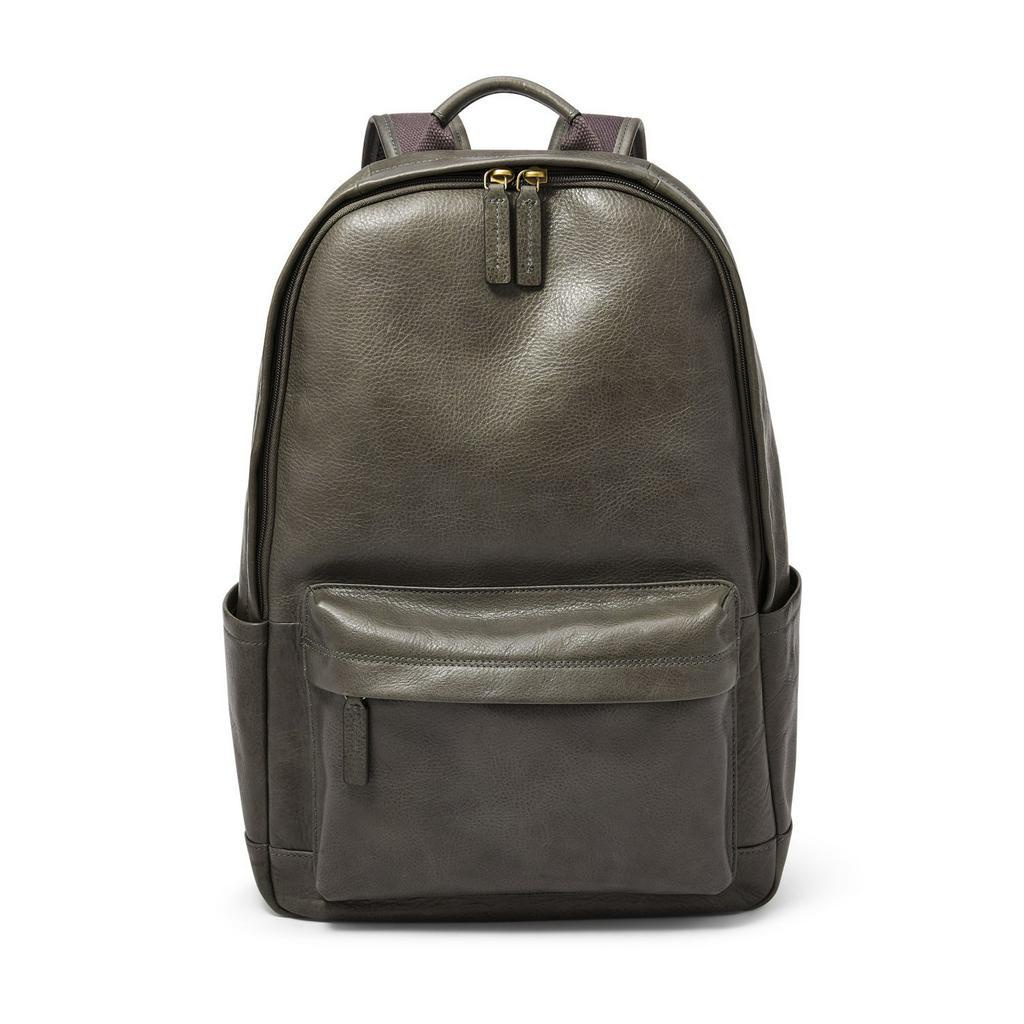 Fossil Buckner Backpack Cement Leather Tas Ransel Pria MBG9176-257