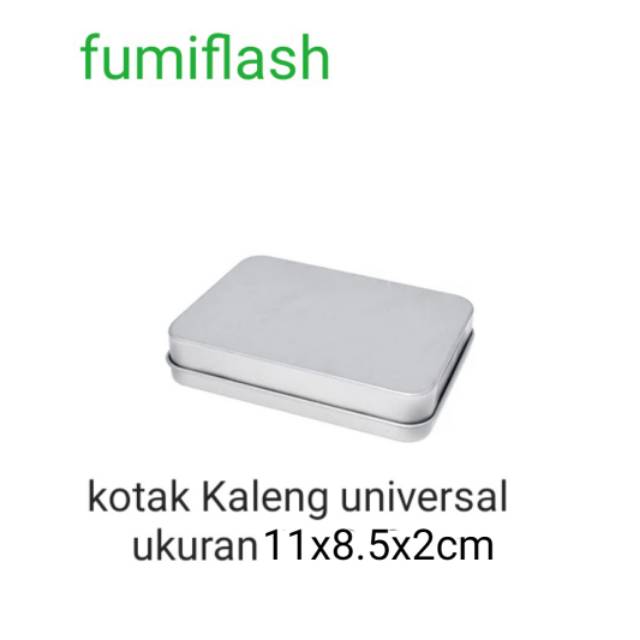 Kotak  kaleng besi besar universal usb tanpa jendela