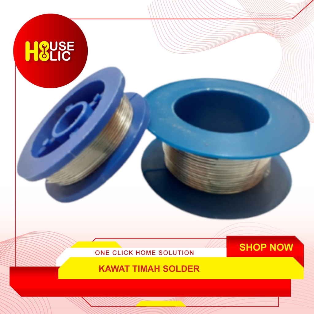 Timah Solder Rol / Solder Wire / Kawat Timah Solder Gulung