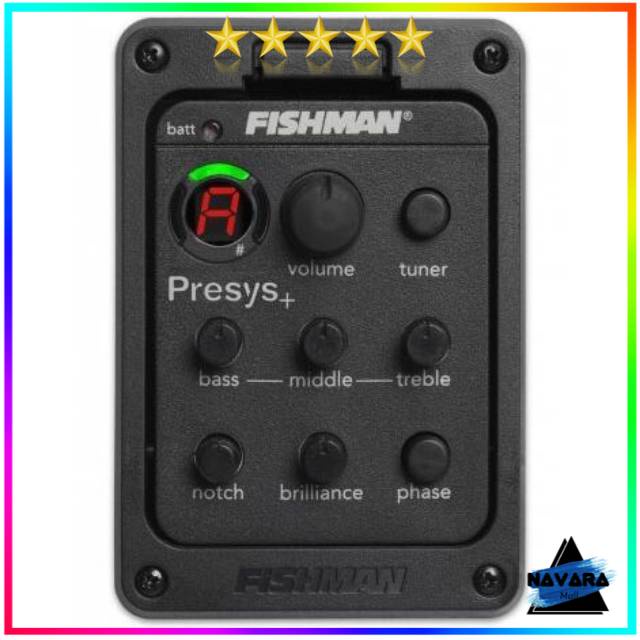 ORIGINAL Fishman OEM Preamp piezo Equalizer Amplifier Gitar Tuner akustik elektrik EQ-201