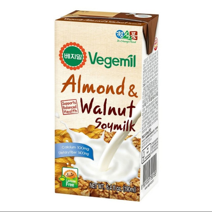 

Vegemil Almond&Walnut Soymilk 190ml