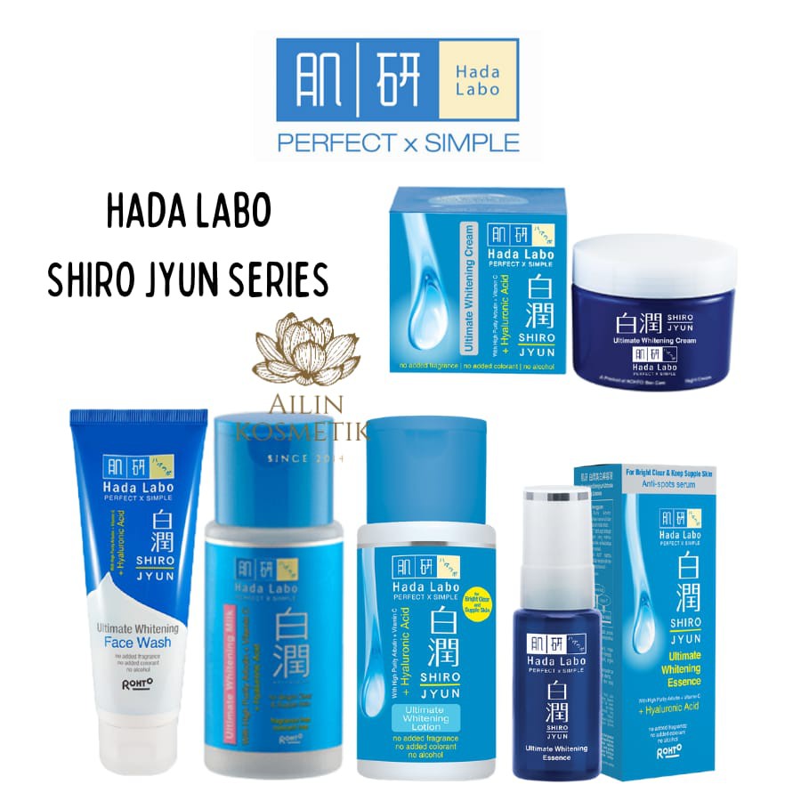 HADA LABO Shirojyun Ultimate Whitening by AILIN