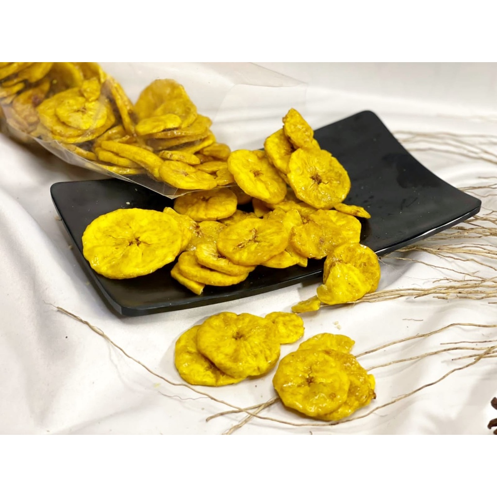 Keripik Pisang Renyah Bulat 250gram