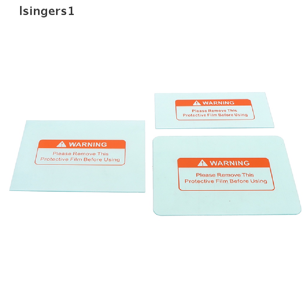 (lsingers1) 5pcs Cover Pelindung Lensa Untuk Helm Las