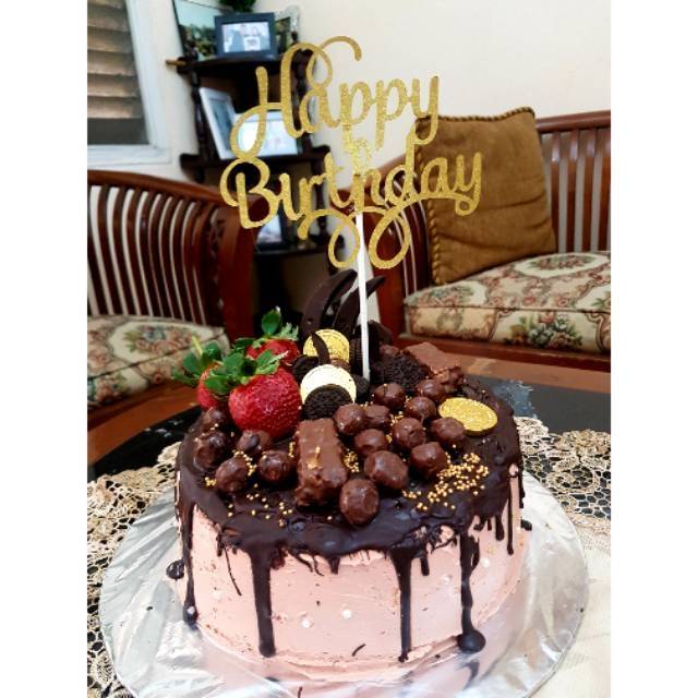 KUE TART ULANG TAHUN/BLACKFOREST CAKE/KUE ULTAH MURAH/KUE CUSTOM