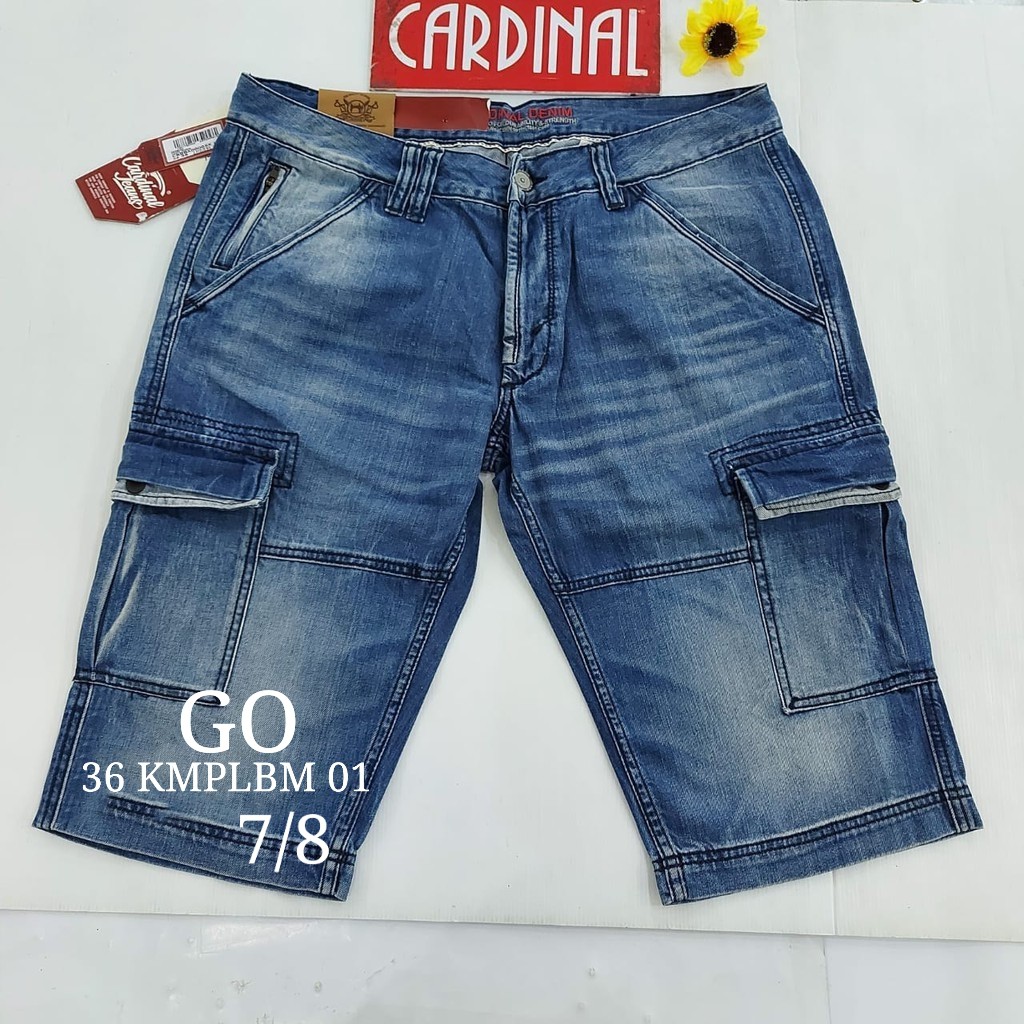 gof 36-KPL CARDINAL KEMPOL CASUAL Celana Pendek Cowok Celana Kempol Fashion Pria Brand Kekinian