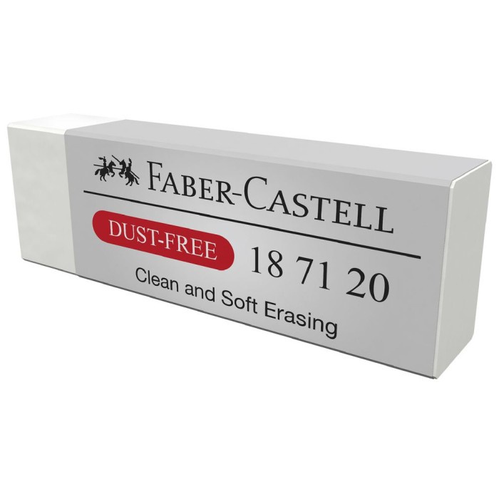 

DUST FREE ERASER BIG WHITE FABER CASTELL/PENGHAPUS perpcs