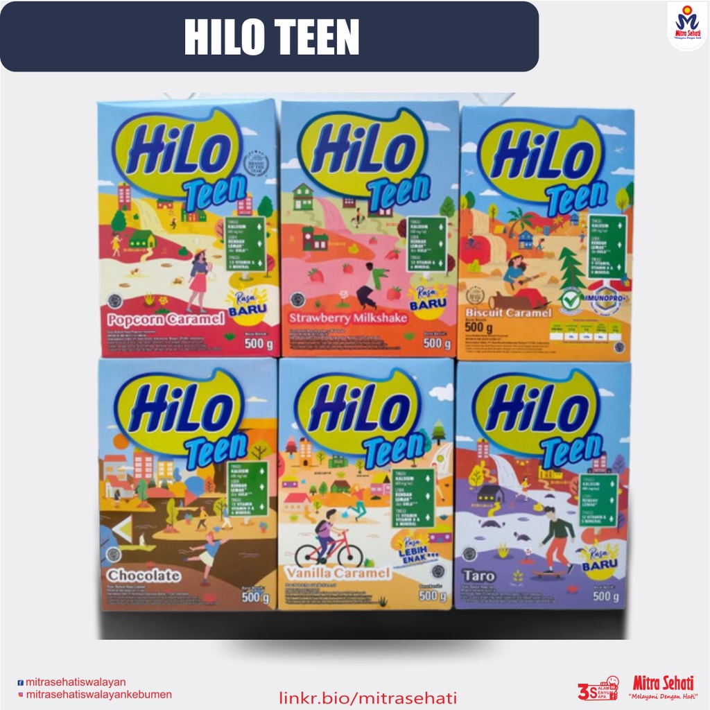 

SUSU HILO / HILO TEEN (RASA COKLAT / BANANA / VANILLA) [ Mitra Sehati Swalayan ]