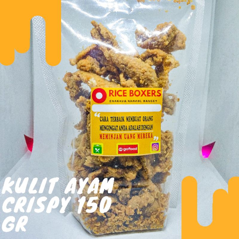 

Kulit Ayam Crispy 150 Gr