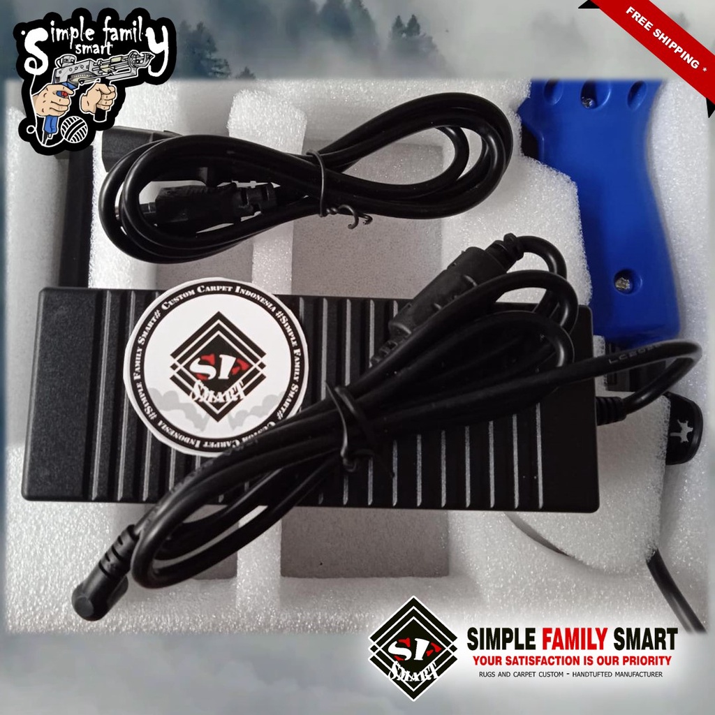 ADAPTOR MESIN KARPET TUFTING GUN/POWER SUPPLY MULTI 24VOLT 5A MURNI