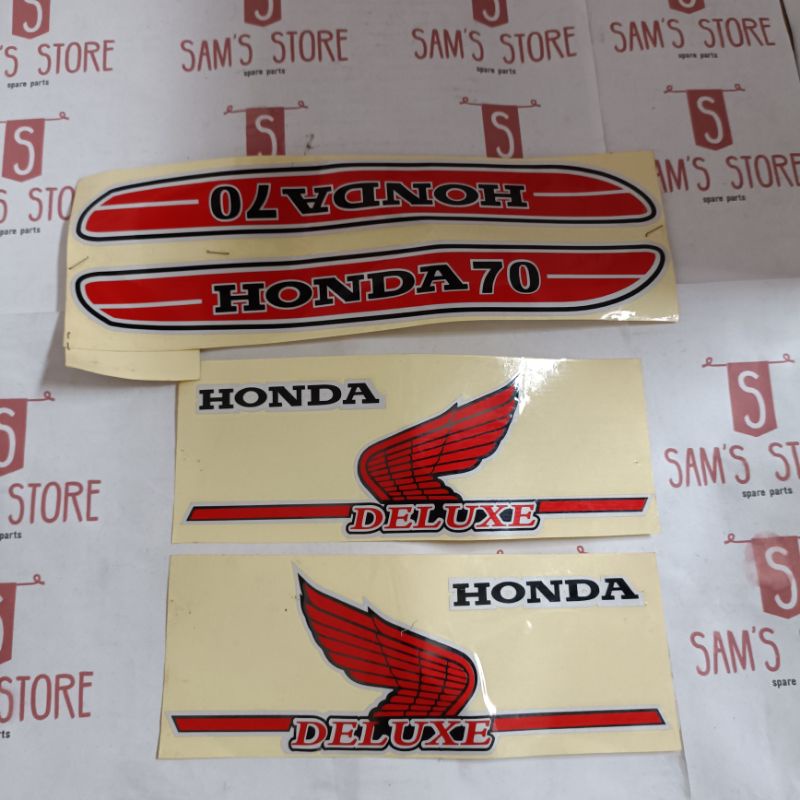 Sticker Cutting HONDA C70