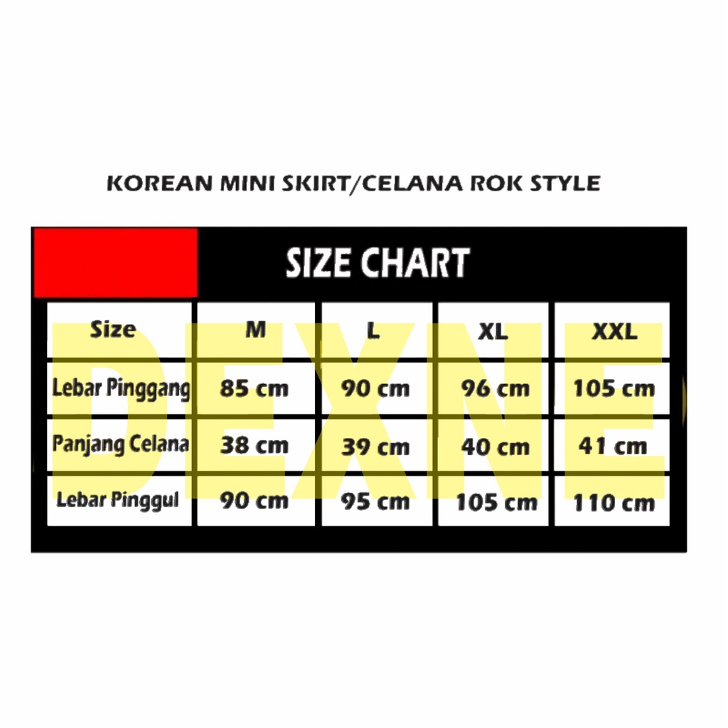 Rok Celana Pendek Wanita Korean Miniskirt Warna Putih