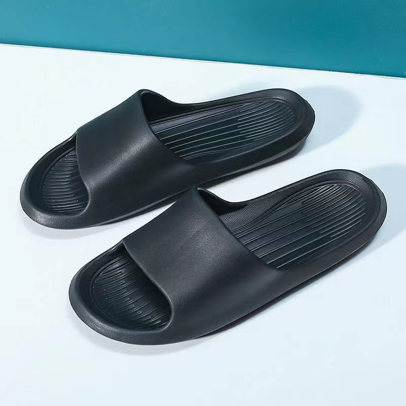 Sandal Bahan EVA Karet Polos Wanita Slip On Korean Style Murah Empuk Anti Selip Sendal Cewek Sendal Wanita