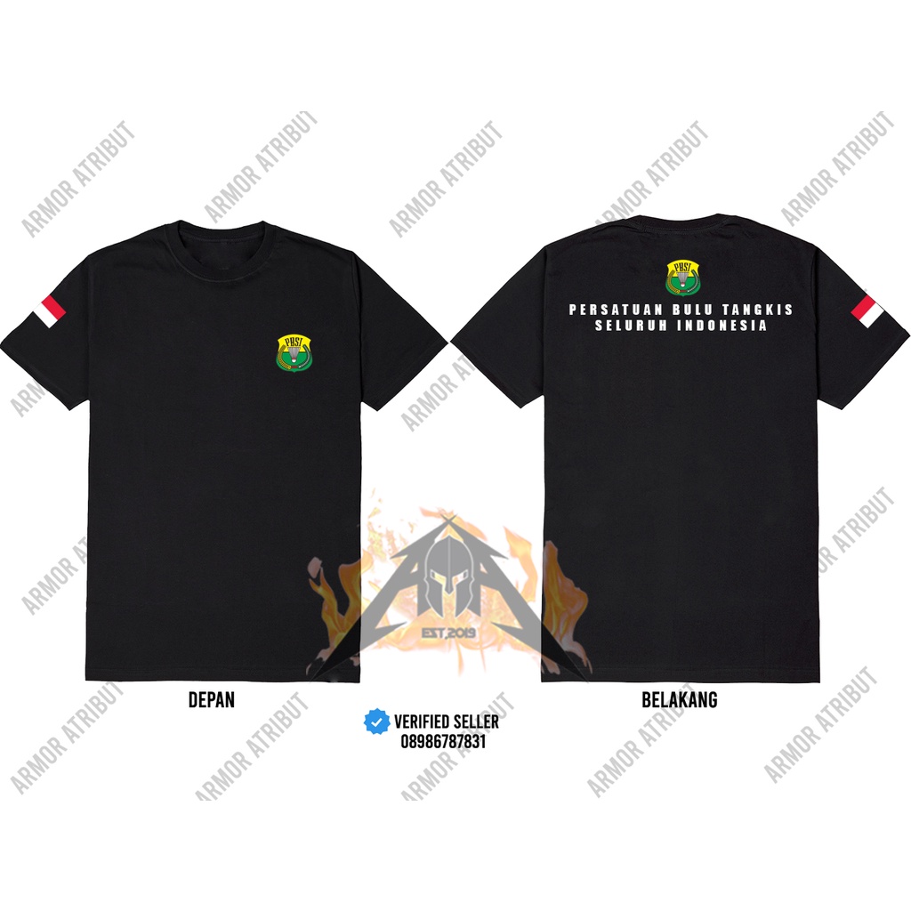 Kaos Baju PBSI PERSATUAN BULU TANGKIS SELURUH INDONESIA   -Armor Atribut