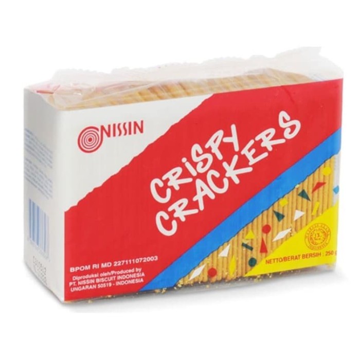 

Wafer-Biskuit- Nissin Crispy Crackers Biskuit 225 Gram -Biskuit-Wafer.