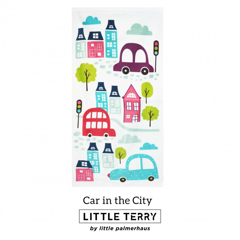 LITTLE TERRY TOWEL - Handuk Bayi-Car in The City