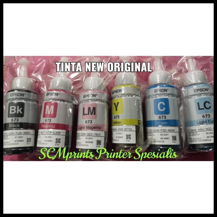 

Vanila | Tinta Original Epson 673 T673 Refill L800 L805 L810 L850 L1800