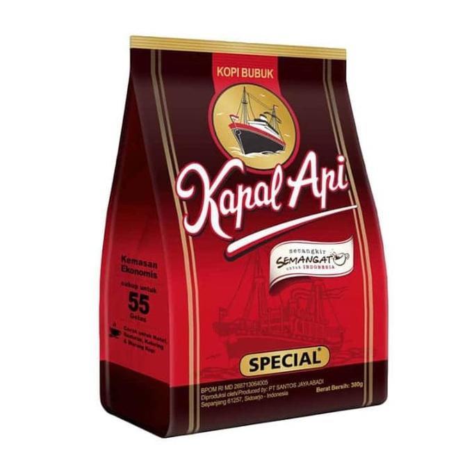 

Limited Kapal Api Special Merah Kopi Bubuk Instan 380 G Terbatas