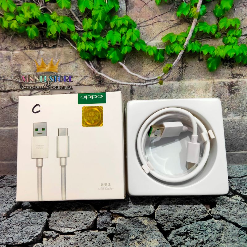 Kabel Data Oppo VOOC Type C / Micro USB original 100 %