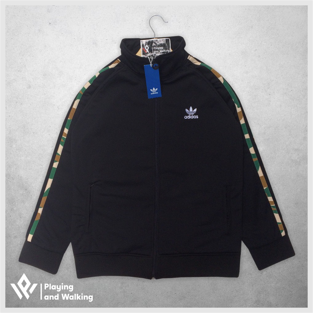 TRACKTOP ADIDAS FIREBIRD BLACK 3 FOIL CAMO 1:1 MIROR ORIGINAL