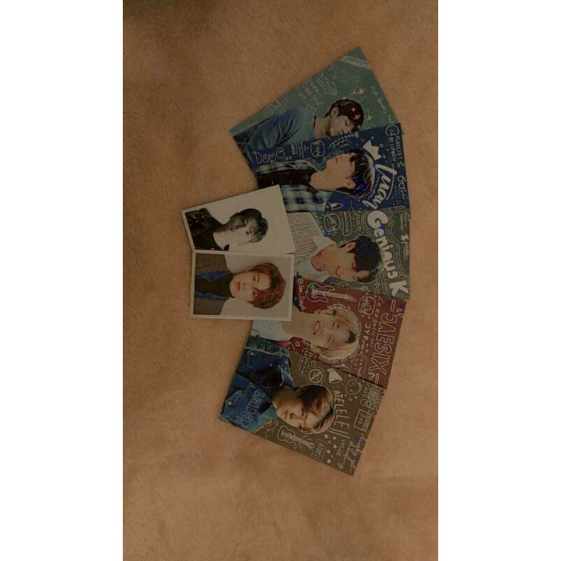 Photocard Day6 Photocard Hologram MD Day6 photocard murah