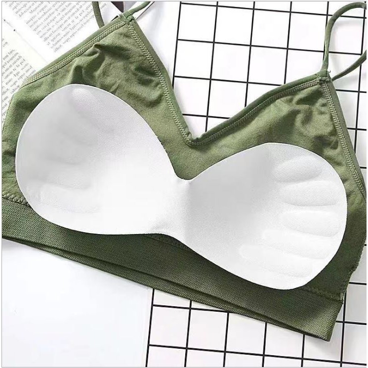 Gobra ♕ PW024 (Bahan Tipis) Bra Wanita Murah Fashion Korea Pakaian Dalam Push Up Bahan Katun Murah Import COD