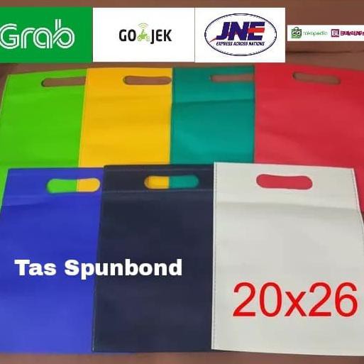 

Niakbahan- Tas Kain Spunbond Spunbon Oval S 20X26 Goodiebag Shopping Bag -Aslii.