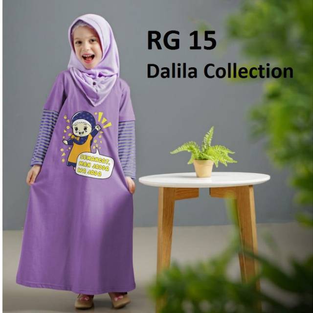 RG 15 Gamis  kaos  anak Raggakids  2 12th Shopee Indonesia