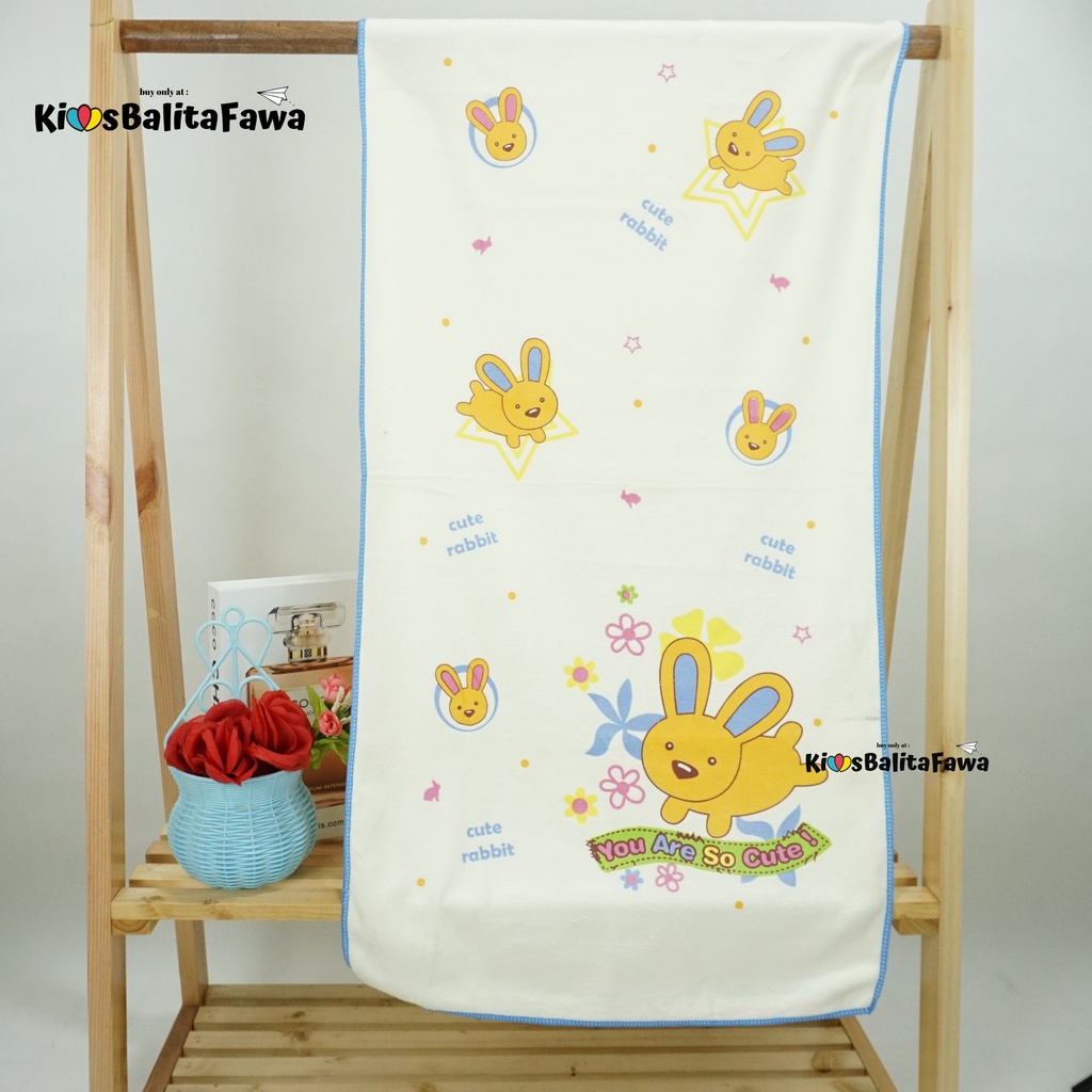 Handuk Bayi Baby New Born Lembut Halus Murah uk. 100 cm x 50 cm // Handuk Murah Handuk Bayi Unisex