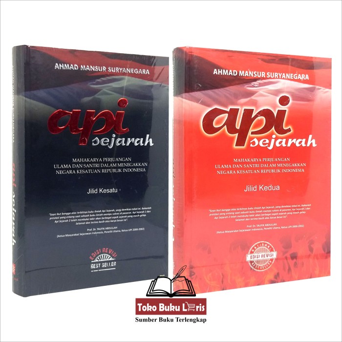 

DISKON SPESIAL PAKET BUKU API SEJARAH JILID 1 DAN 2 ORIGINAL HARD COVER - AHMAD MANSU TERLARIS