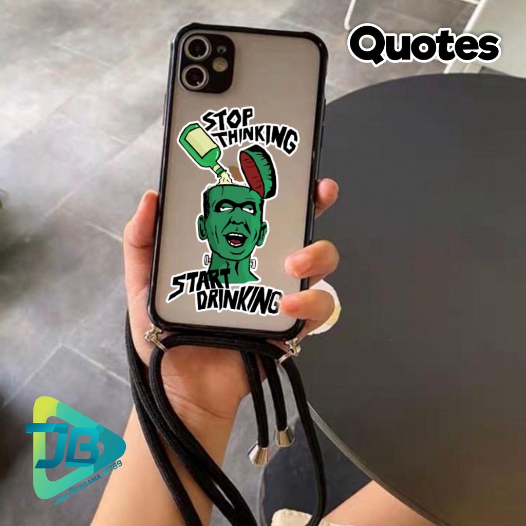 SOFTCASE SLINGCASE DOVE QUOTES OPPO VIVO SAMSUNG XIAOMI REALME IPHONE ALL TYPE JB4930