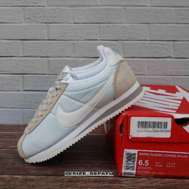 nike cortez nylon grey