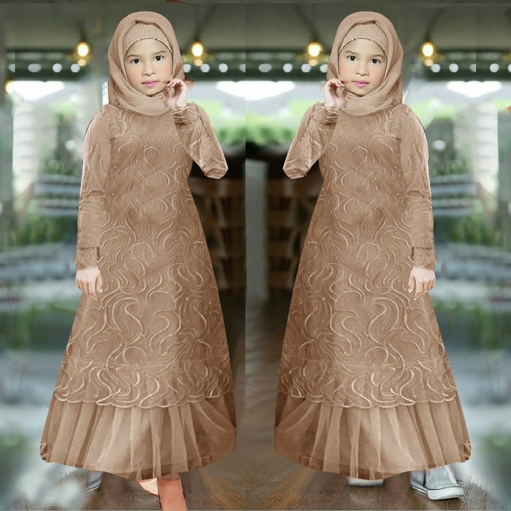 O2 Fashion / Dress geraldine kids / bisa cod