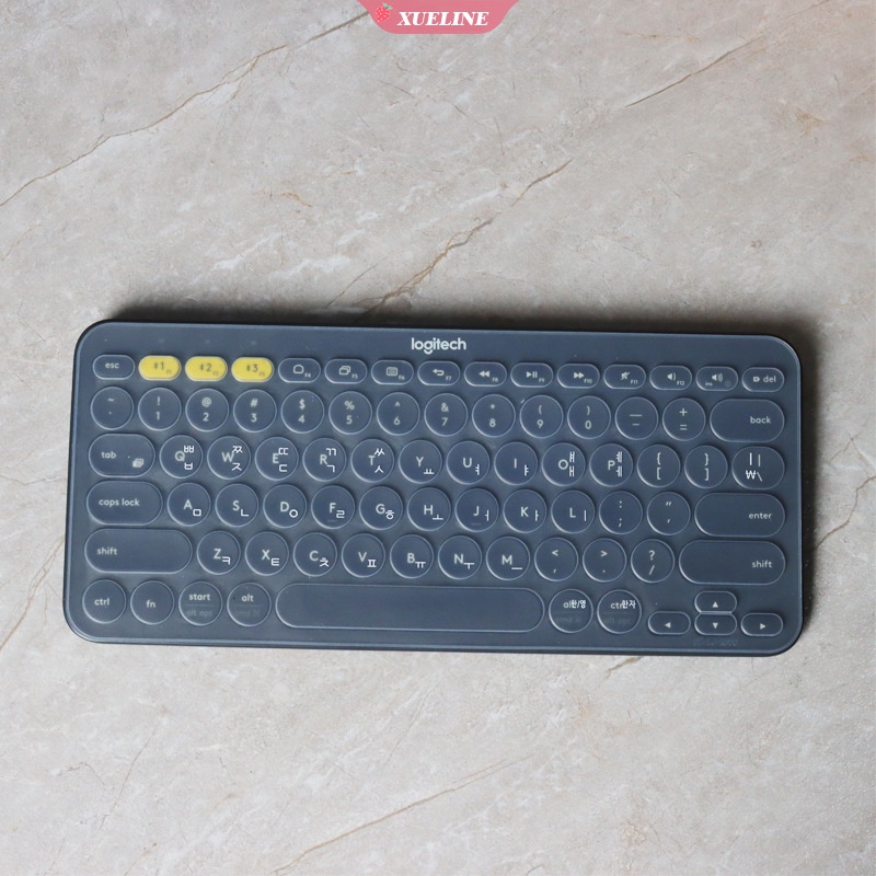 Cover Pelindung Keyboard Bahan Silikon Untuk Logitech K380 / K480 Series (ZXL)