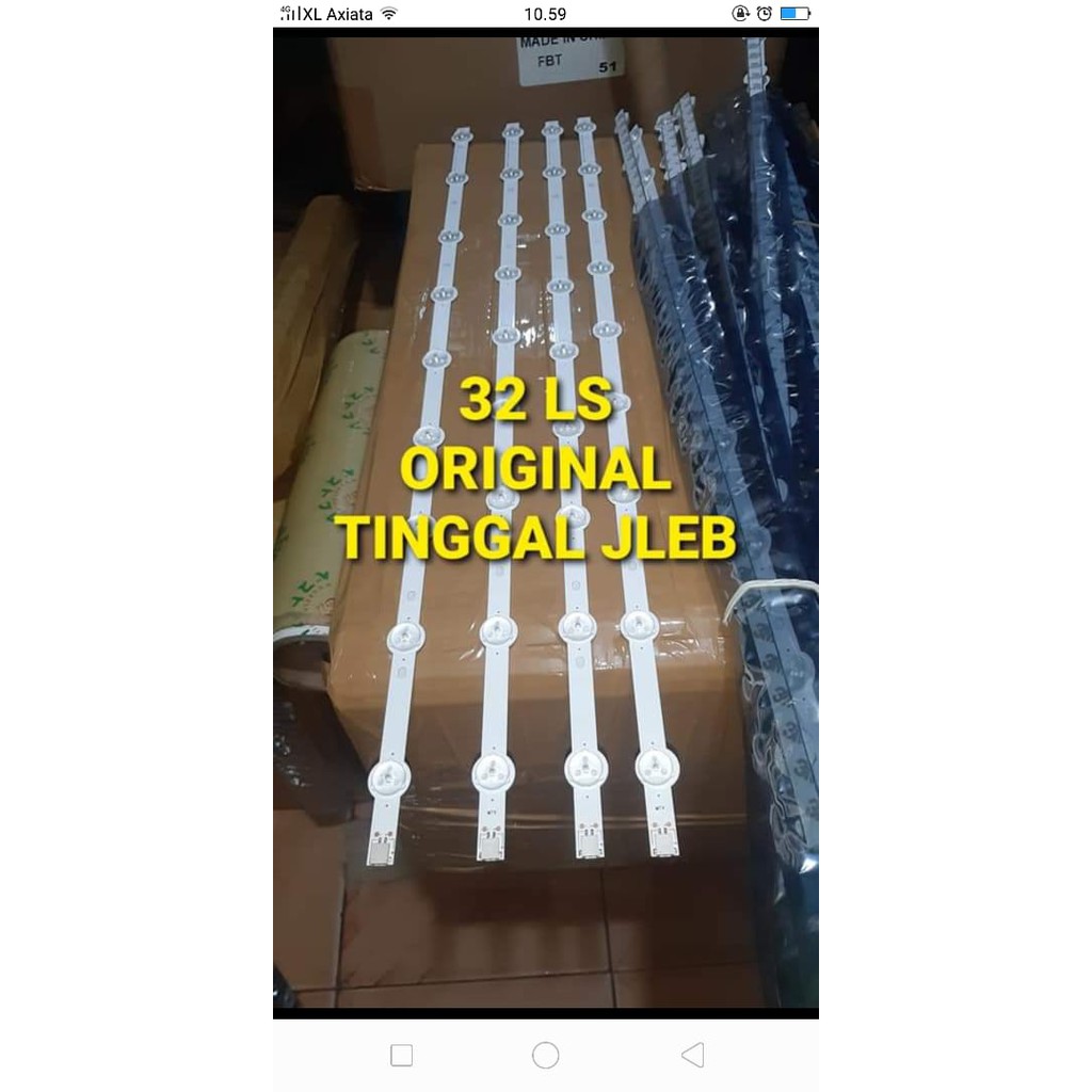 BACKLIGHT TV LG 32 INCH INC 9K 3V 9 KANCING 9 MATA 3 VOLT 32LS ORI