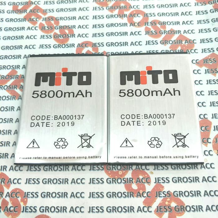 Baterai Battery original Double Power MITO Note A62 BA000137 BA-000137