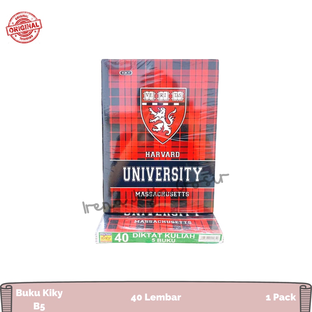 

BUKU TULIS KIKY 40 LEMBAR DIKTAT ISI 5 BUKU