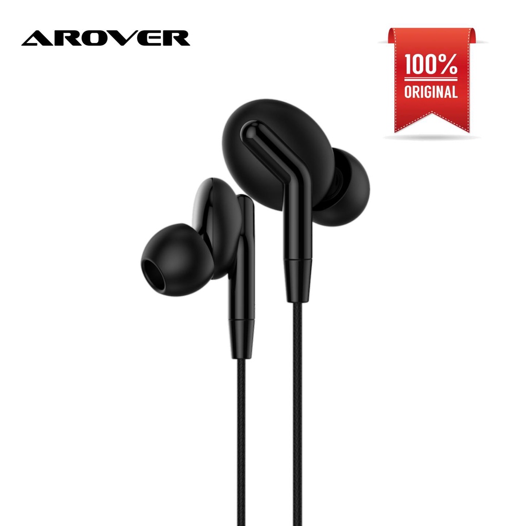 AROVER R105 Earphone Headset In Ear KING BASS Class Grade AAA - Garansi