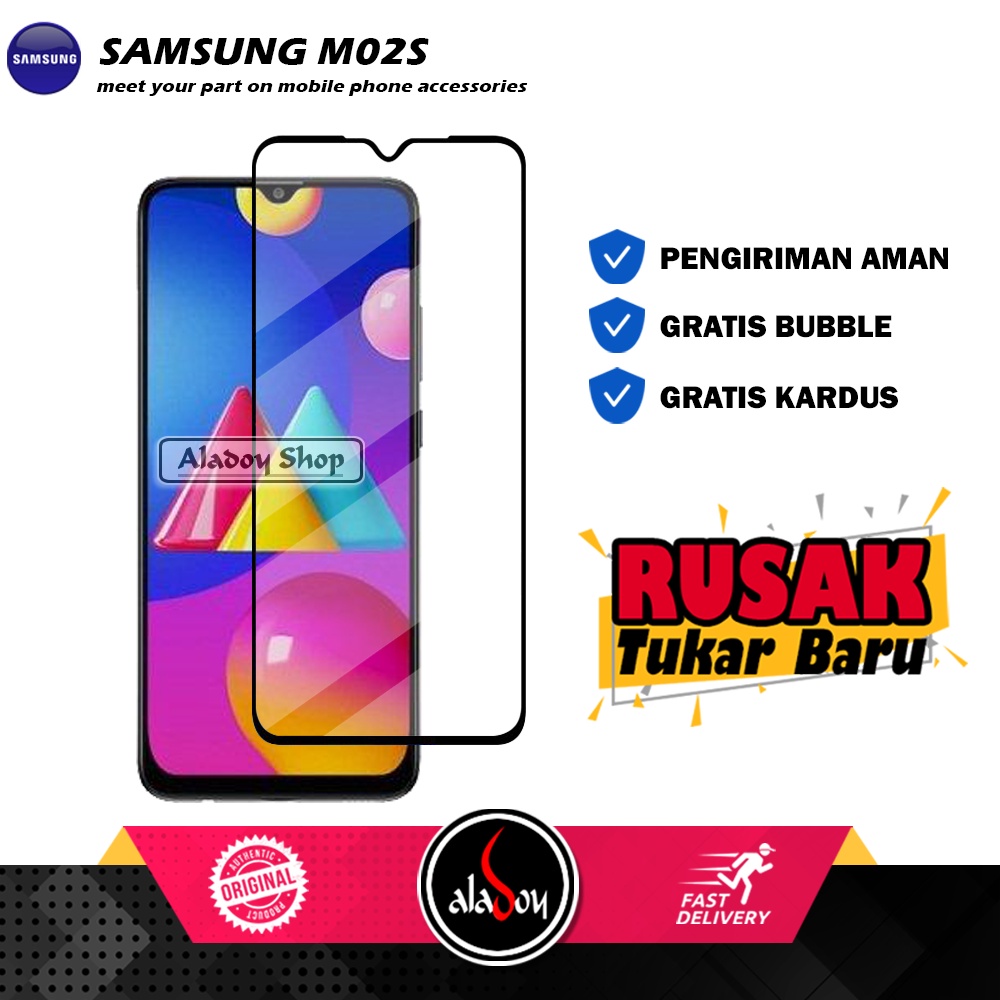 Tempered Glass Samsung M02S Anti Gores Layar Screen Protector