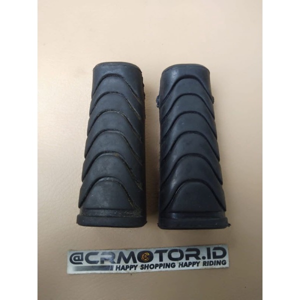 original karet rubber footstep foot step set kanan kiri beat esp vario 125 150 spacy karbu new supra