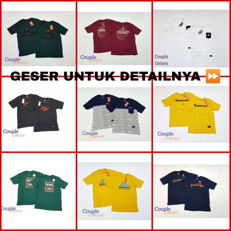 SATUAN.  KAOS COUPLE 3SECOND KAOS 3SECOND COUPLE KAOS COUPLE THREE SECOND KAOS THREE SECOND COUPLE