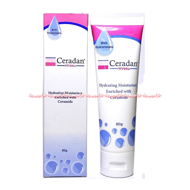 Ceradan Hydra Hydrating Moisturiser 80gr Pelembab Untuk Mengurangi Alergi Kulit