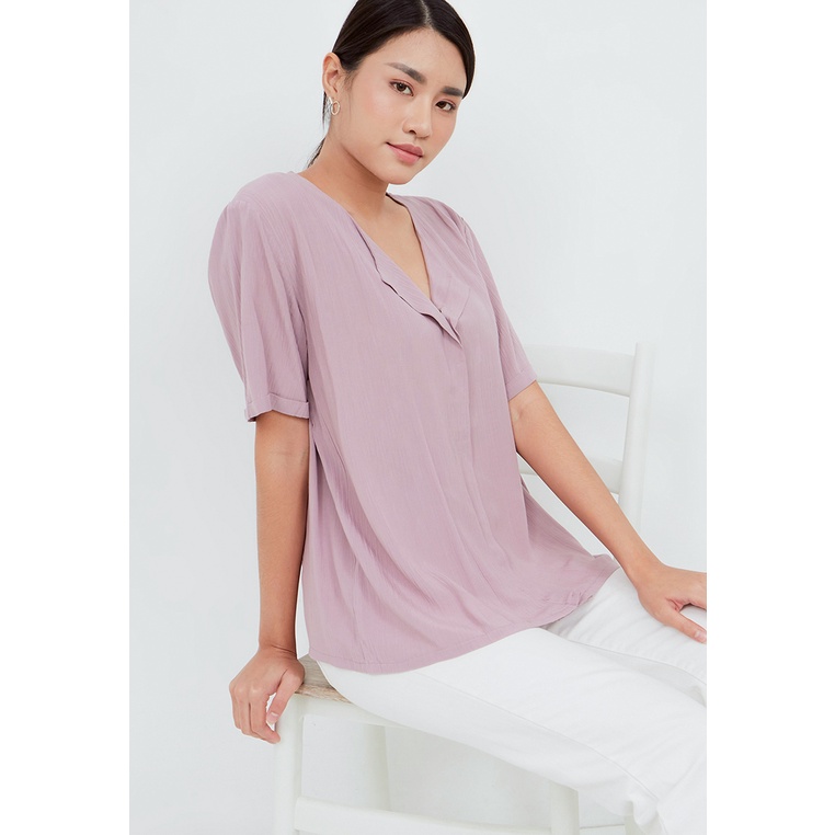 TERRAMO CRINKLE BLOUSE