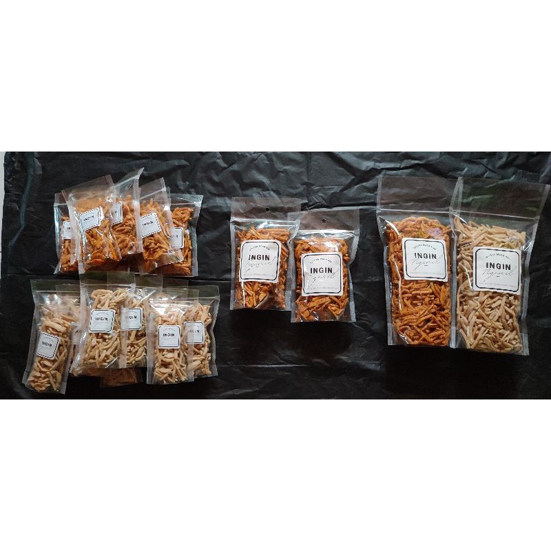 

Basreng pedas bumbu basah daun jeruk Terenak 1 kg
